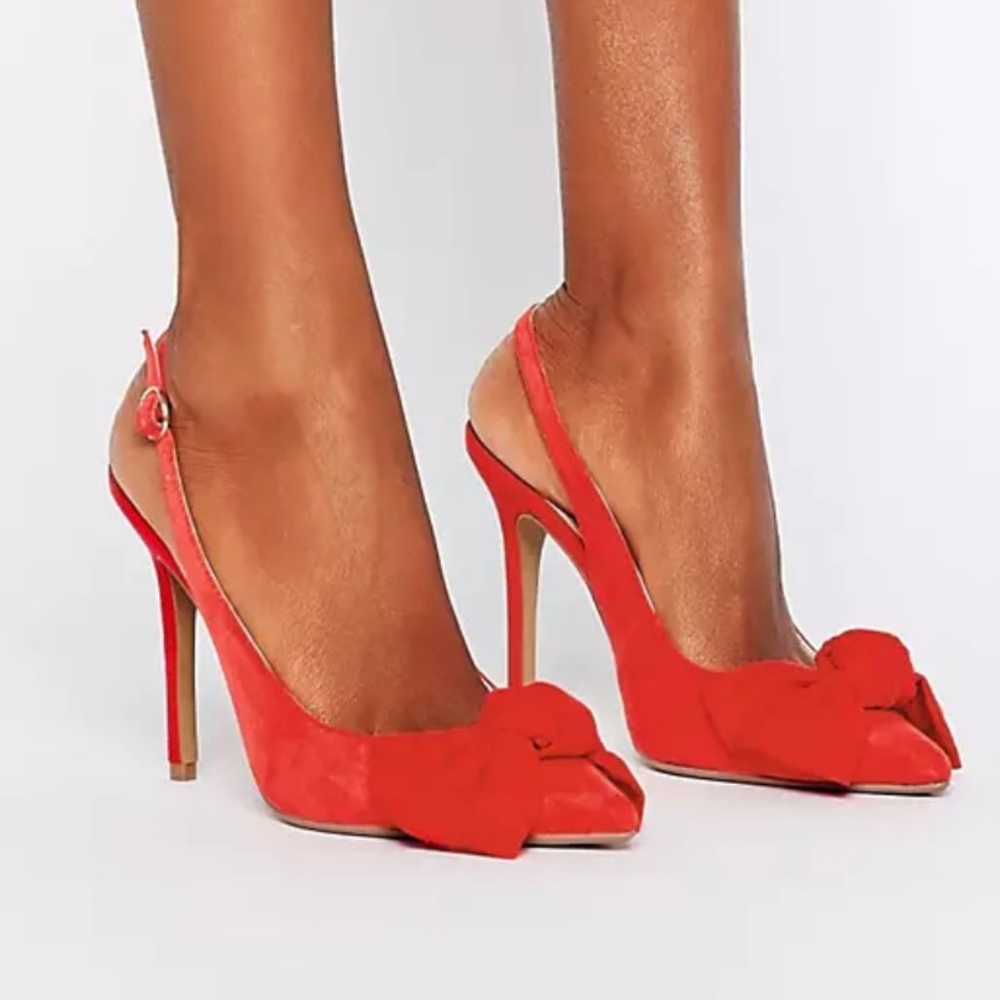 ASOS Coco Wren Sling Back heel with bow detail